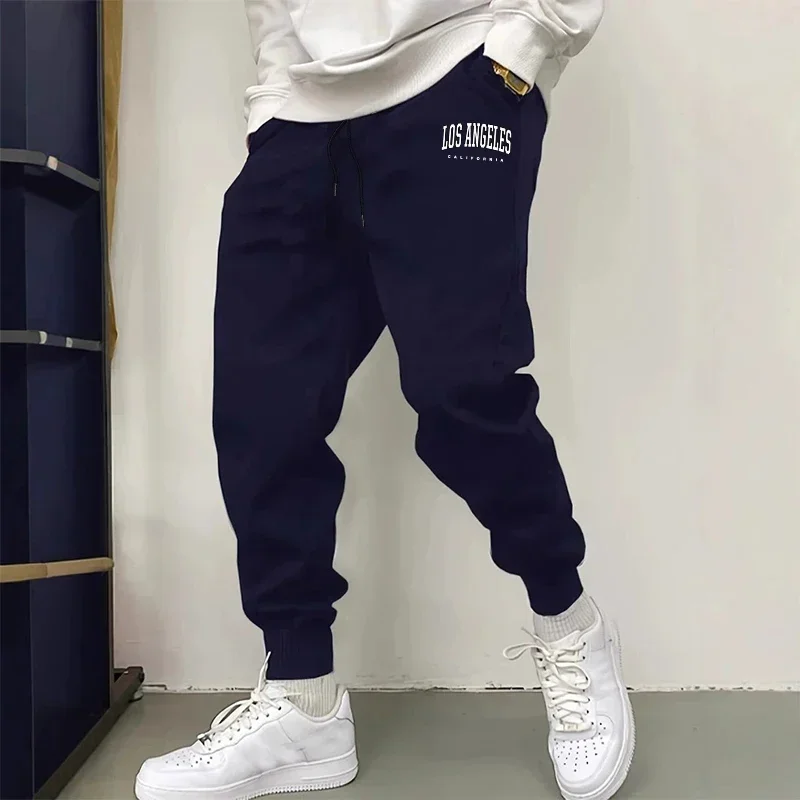2026 New Arrival Mens Print Jogger Pants Autumn Winter Fashion Trousers Male Streetwear Casual Comfort Lounge Wear Sweatpants