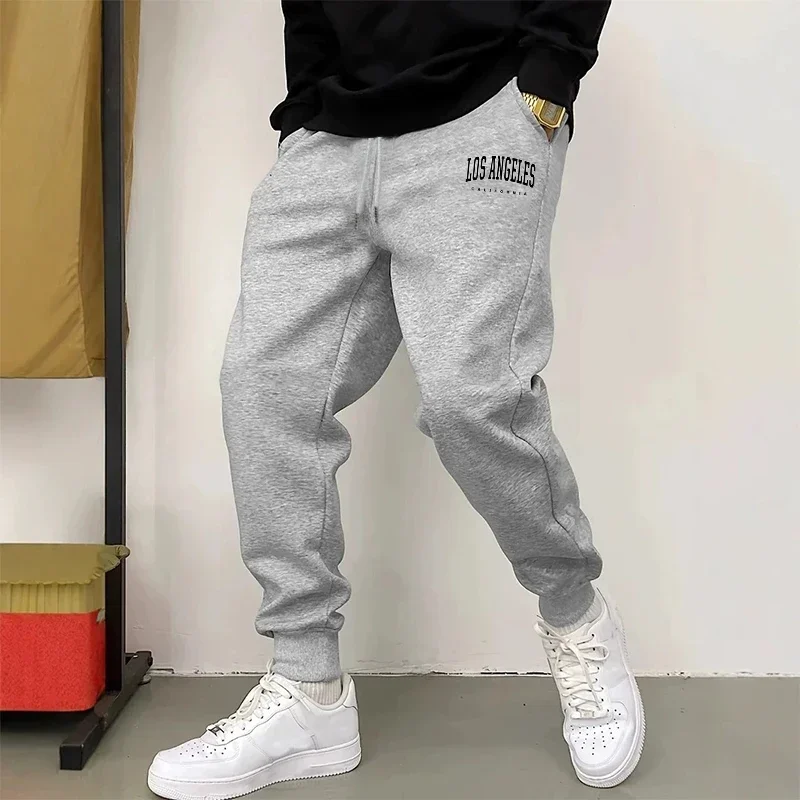 2026 New Arrival Mens Print Jogger Pants Autumn Winter Fashion Trousers Male Streetwear Casual Comfort Lounge Wear Sweatpants