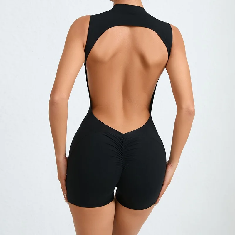 Cloud Rise SEXY Sports Jumpsuit for Women Gym Fitness Backless Bodysuits Lady Yoga Suit Girl Workout One Piece Outfit Sportswear