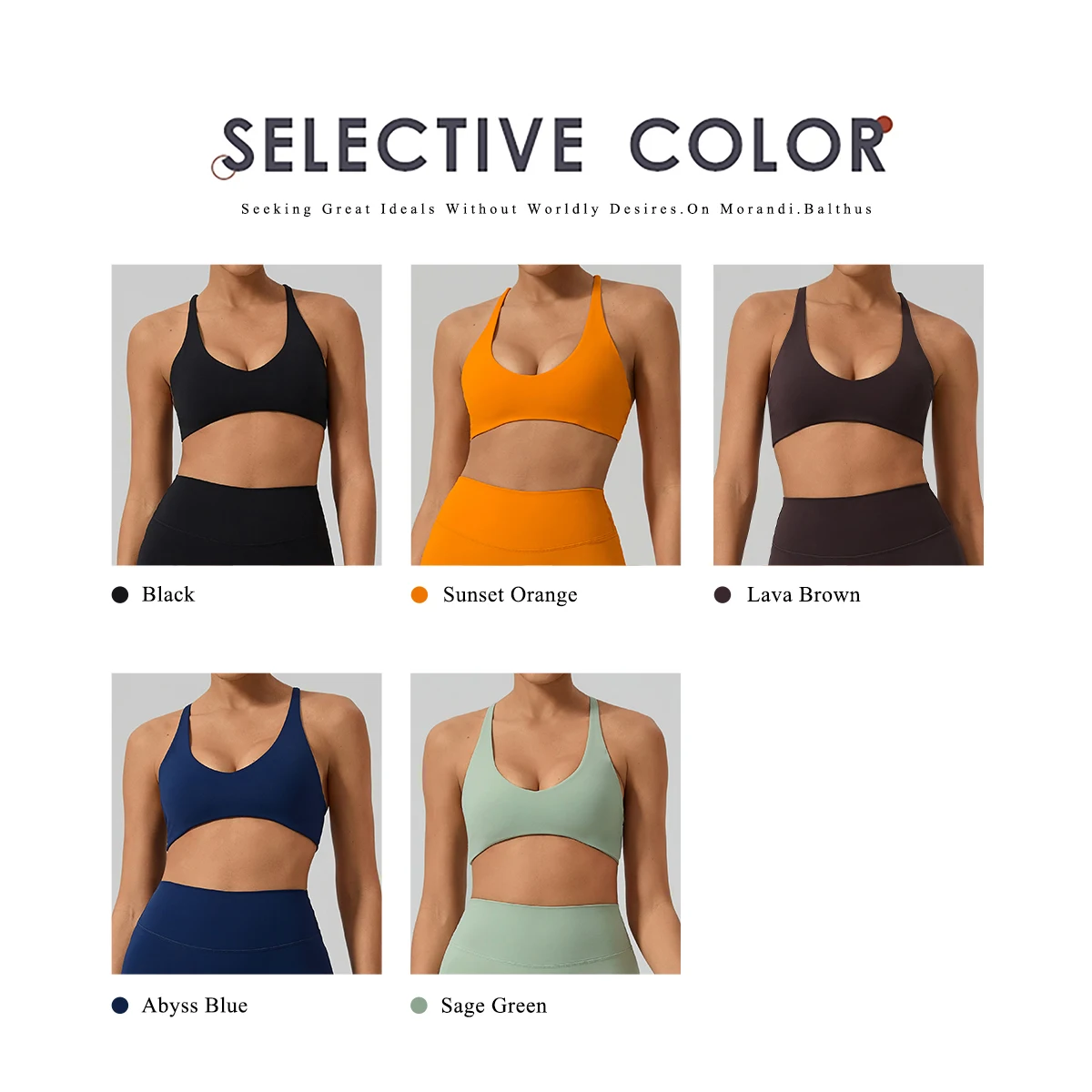 Hearuisavy Gym Sports Bra Women Yoga Bra Crisscross Back Tight Running Pilates Fitness Bralette Breathable Quick Dry Workout Top