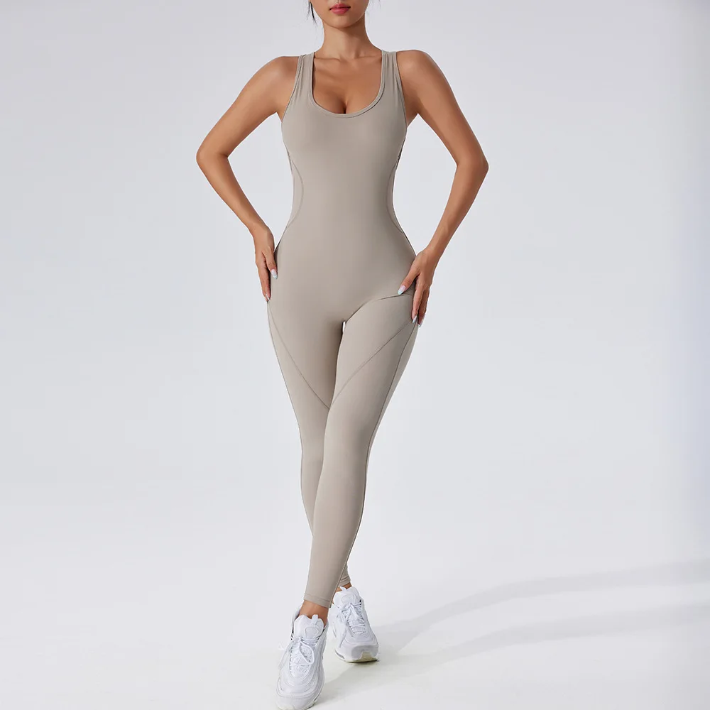 Woman Sportswear Yoga Set Women's Sports Jumpsuits Pro Gym Clothes Padding Fitness Overalls Gym Sets Woman Activewear Black Red