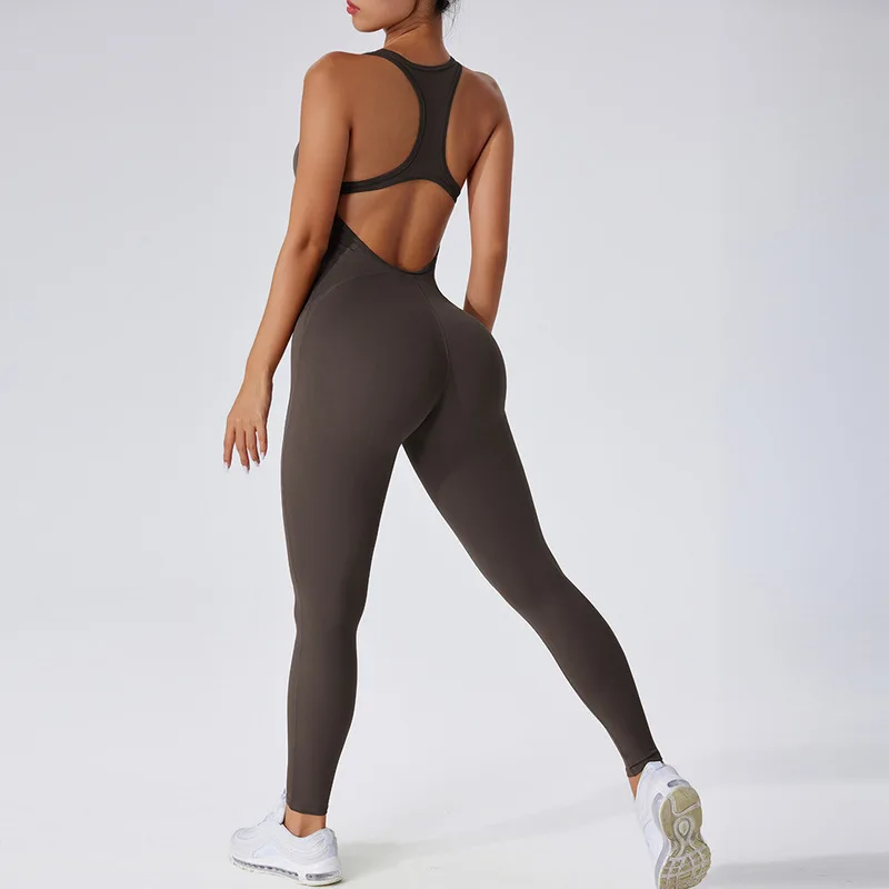 Woman Sportswear Yoga Set Women's Sports Jumpsuits Pro Gym Clothes Padding Fitness Overalls Gym Sets Woman Activewear Black Red